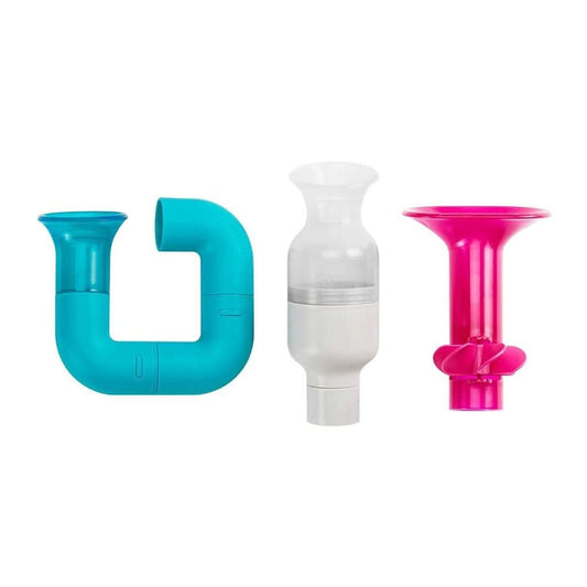 Boon Tubes Builder Bath Toys Set, Pack of 3 - ANB Baby