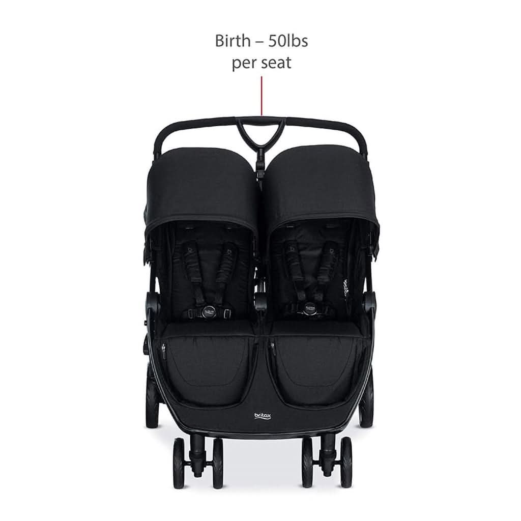 BRITAX B Lively Double Stroller ANB BABY