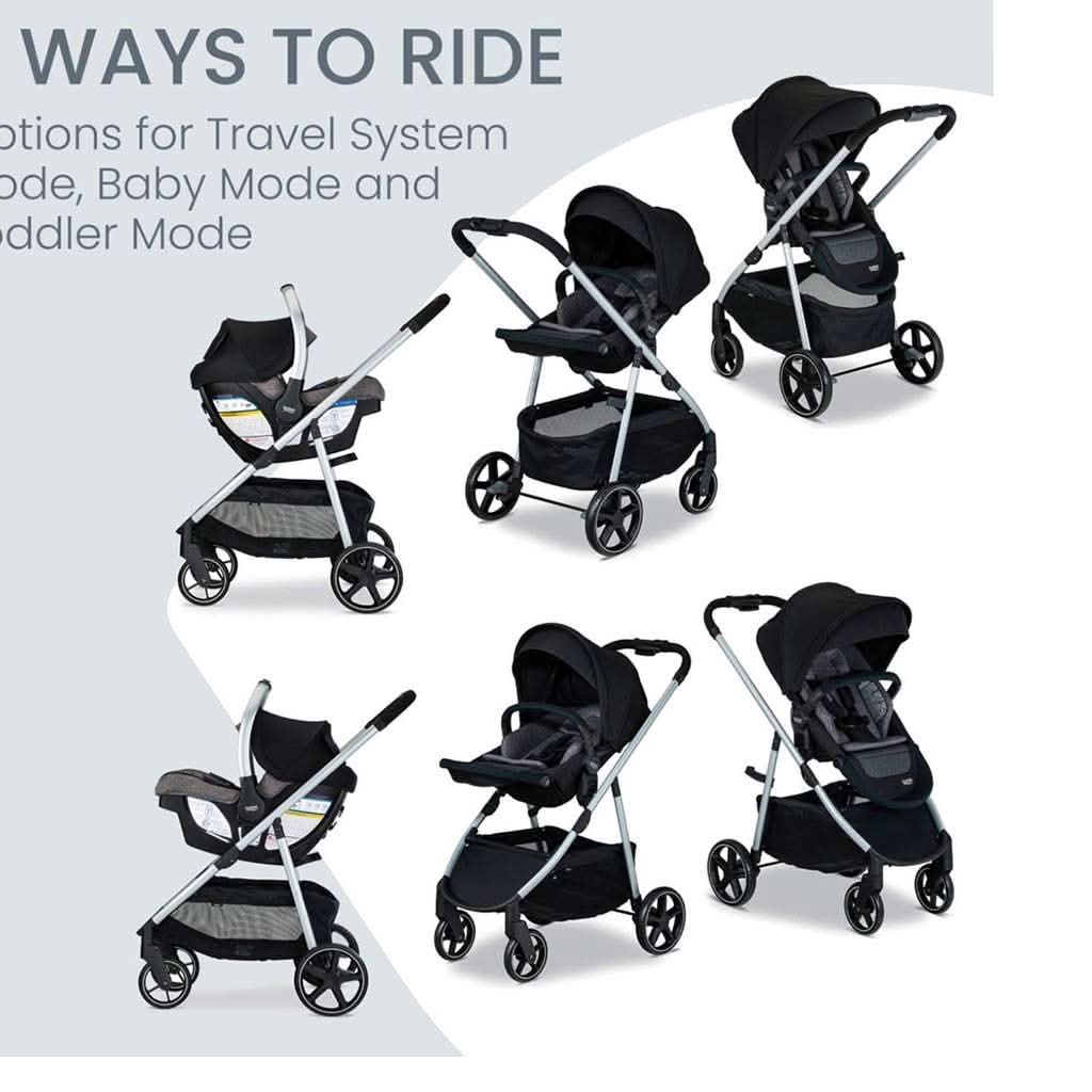 grey britax travel system Britax Willow Grove SC Travel System
