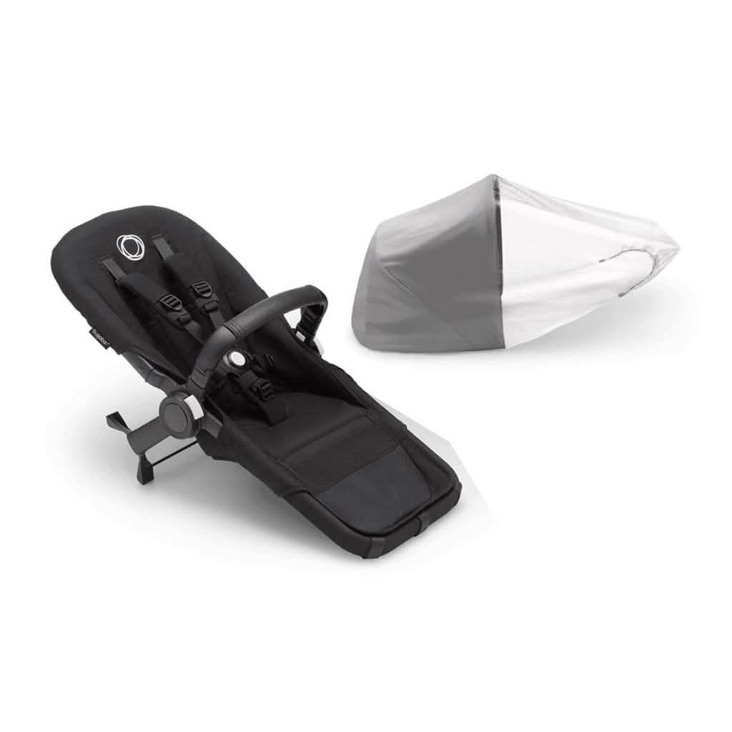 Bugaboo Donkey 5 Duo Extension Set, Midnight Black, ANB BABY