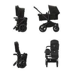 Bugaboo Donkey 5 Mono Complete Stroller, Aluminum / Midnight Black / Midnight Black, ANB BABY
