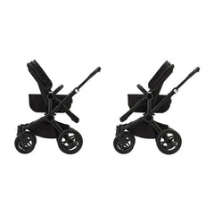 Bugaboo Donkey 5 Mono Complete Stroller, Aluminum / Midnight Black / Midnight Black, ANB BABY