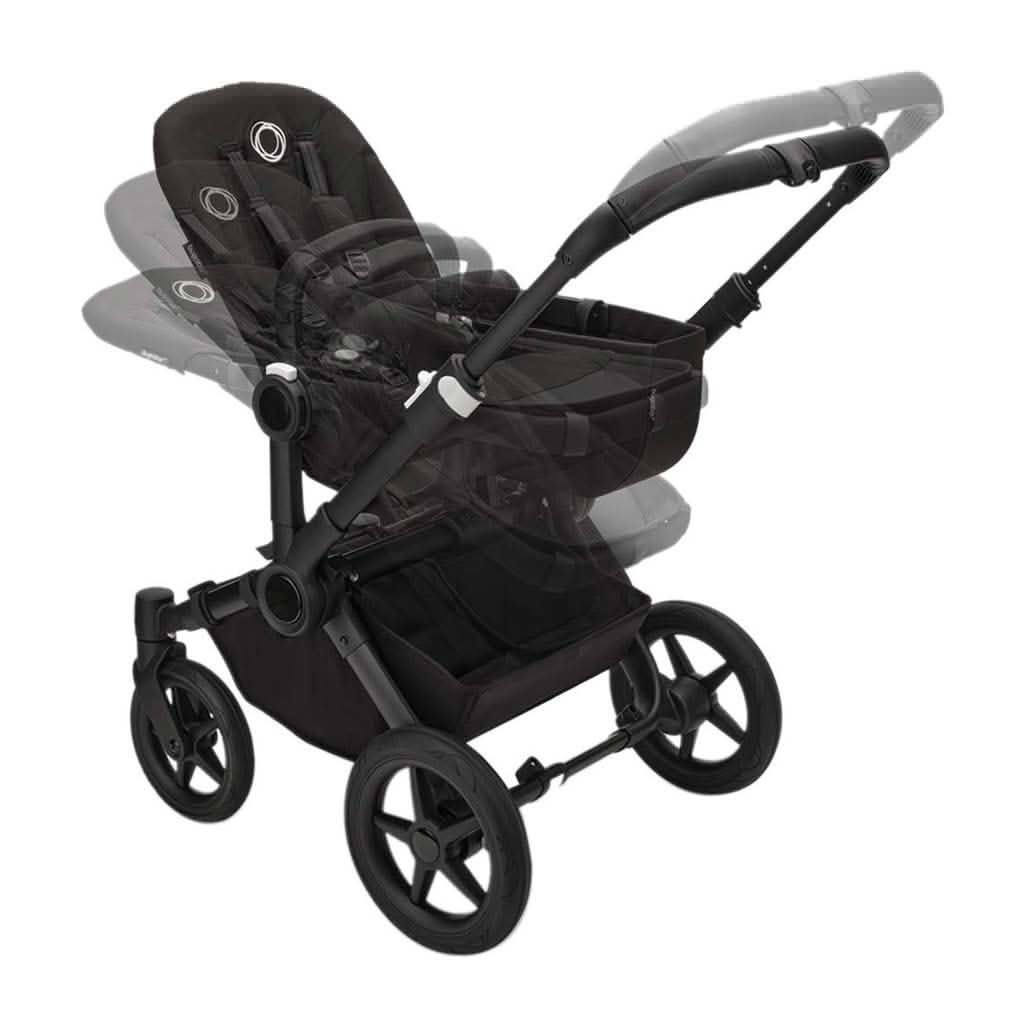 Bugaboo Donkey 5 Mono Complete Stroller, Aluminum / Midnight Black / Midnight Black, ANB BABY