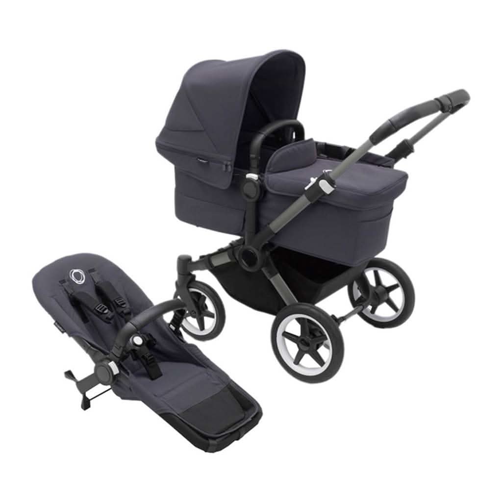 Bugaboo Donkey 5 Mono Complete Stroller, Aluminum / Midnight Black / Midnight Black, ANB BABY