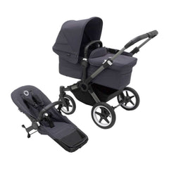 Bugaboo Donkey 5 Mono Complete Stroller, Aluminum / Midnight Black / Midnight Black, ANB BABY