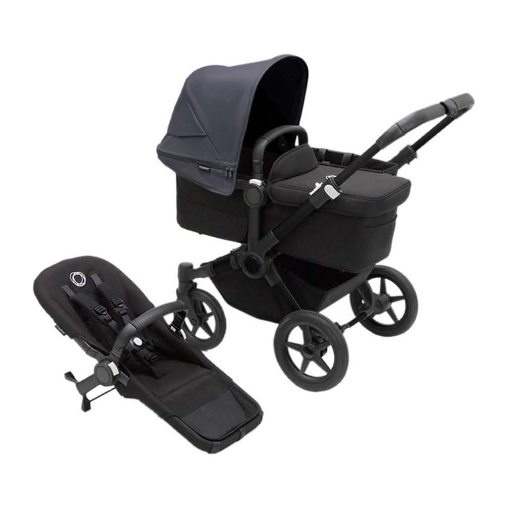 Bugaboo Donkey 5 Mono Complete Stroller, Aluminum / Midnight Black / Midnight Black, ANB BABY