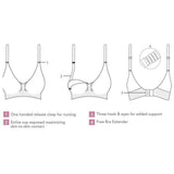 CARRIWELL Seamless Nursing Bra - ANB Baby