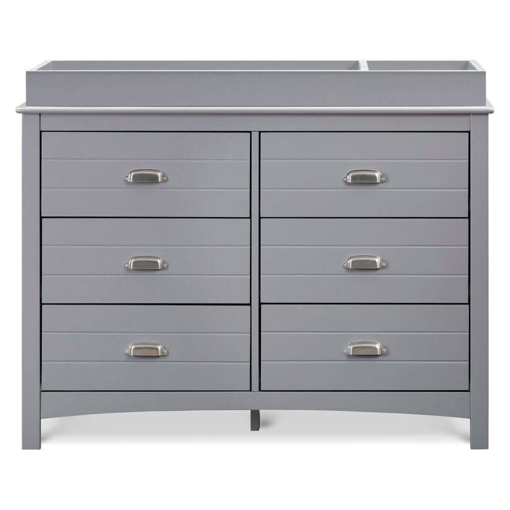 Carter's by DaVinci Nolan 6-Drawer Double Dresser - Gray Carter's by DaVinci Nolan 6-Drawer Double Dresser - Gray