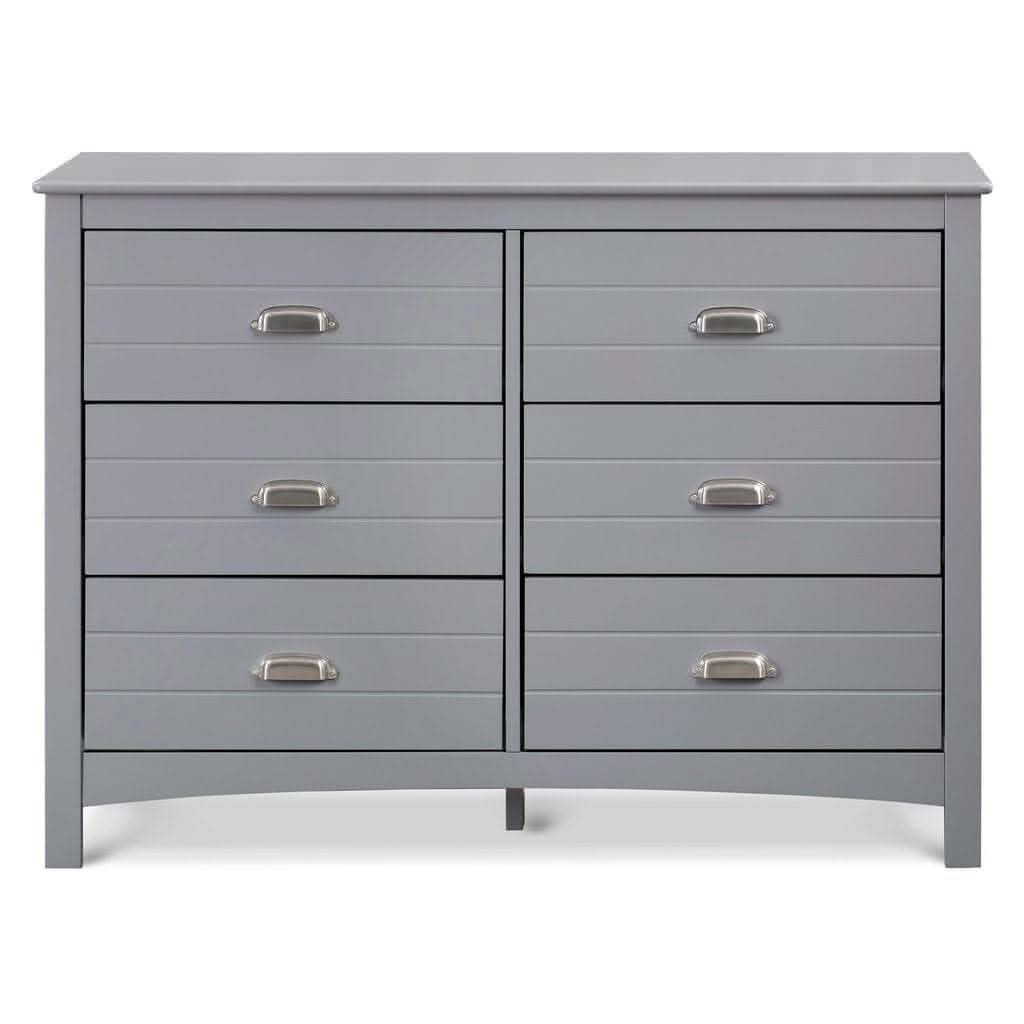 Carter's by DaVinci Nolan 6-Drawer Double Dresser - Gray Carter's by DaVinci Nolan 6-Drawer Double Dresser - Gray