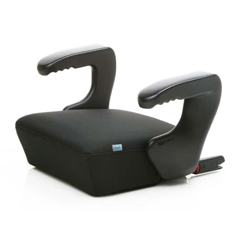 CLEK Ozzi LATCHing Backless Booster Car Seat - Carbon - Available October, ANB BABY