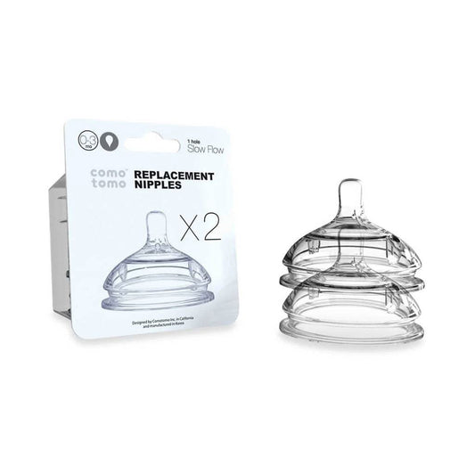 Comotomo Silicone Replacement Nipple 2 Count - ANB Baby
