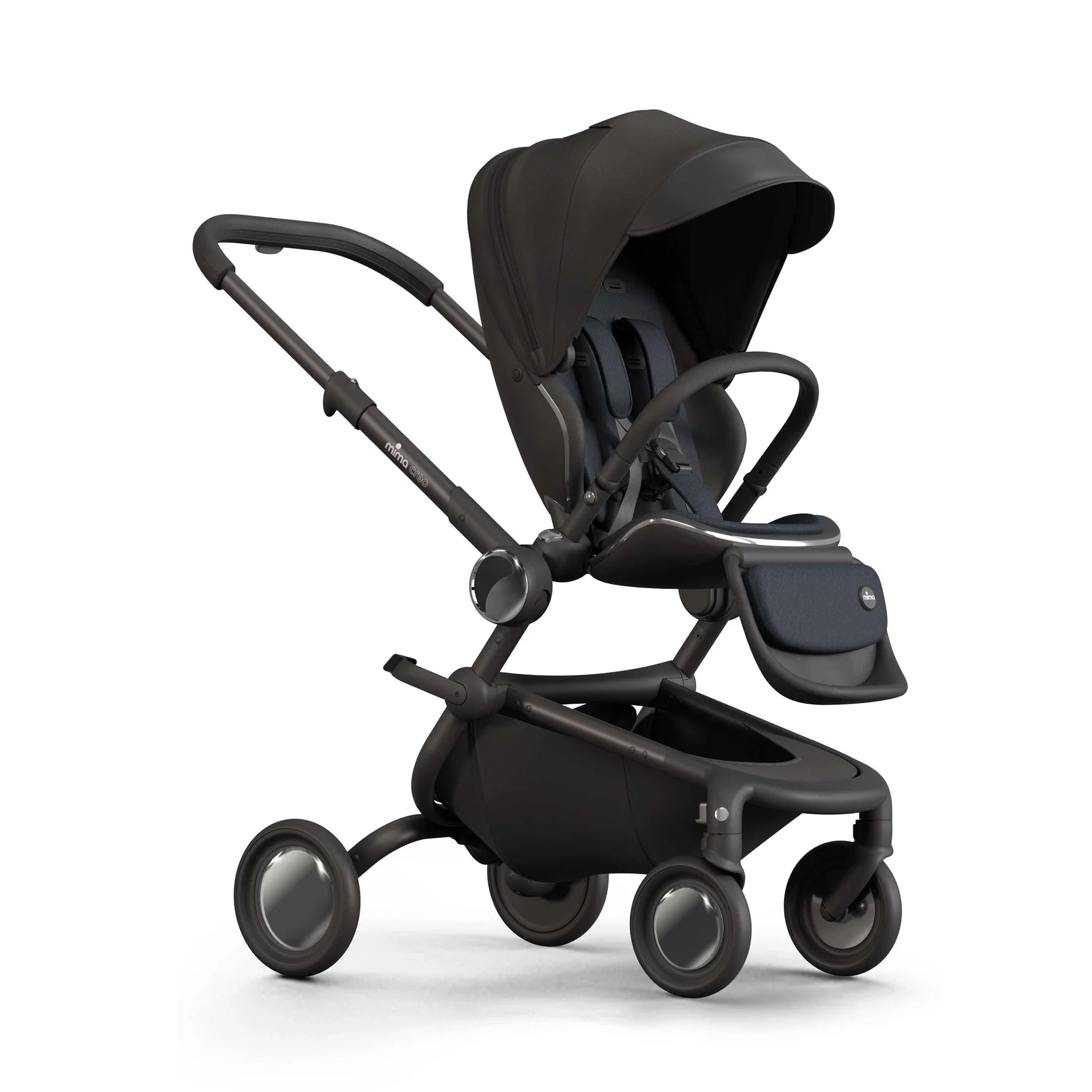 Mima Creo Stroller-Single Strollers-mima-Black-ANB Baby Store