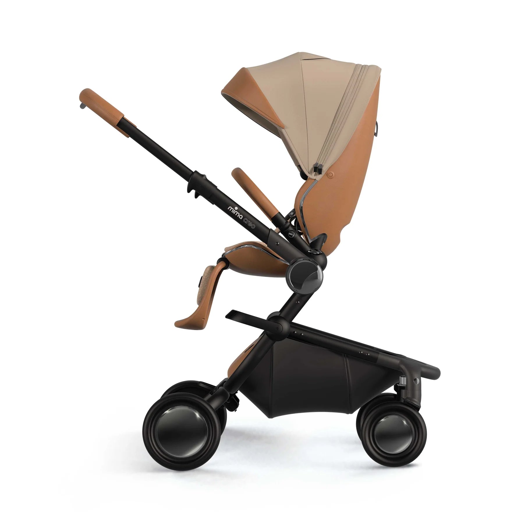 Mima Creo Stroller-Single Strollers-mima-White-ANB Baby Store