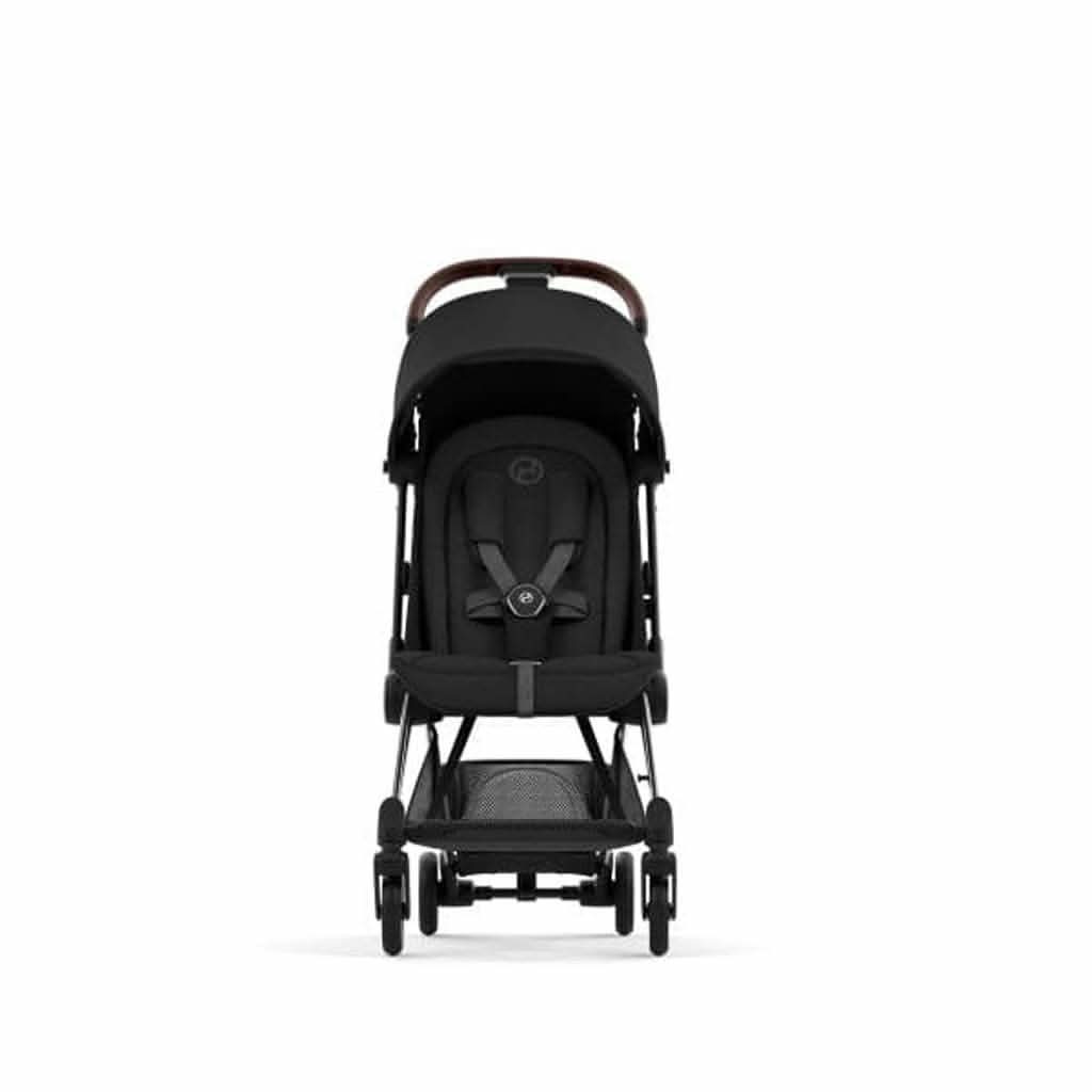 Cybex Coya Stroller, Chrome Dark Brown Frame, ANB BABY