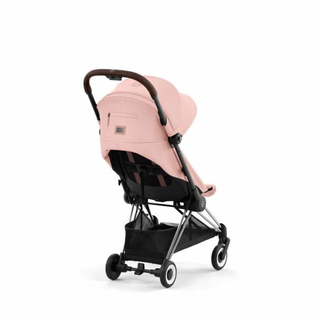 Cybex Coya Stroller, Chrome Dark Brown Frame, ANB BABY