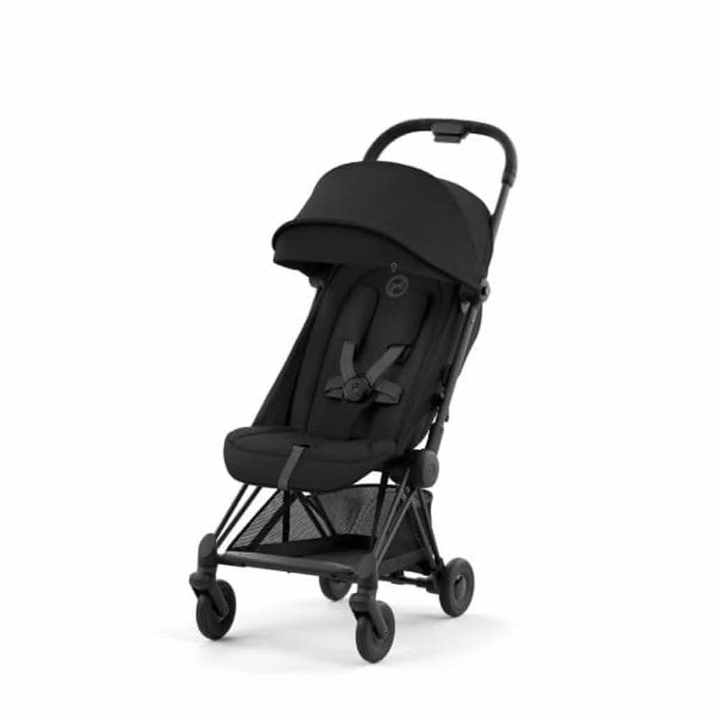 Cybex Coya Stroller, Chrome Matte Black Frame, ANB BABY