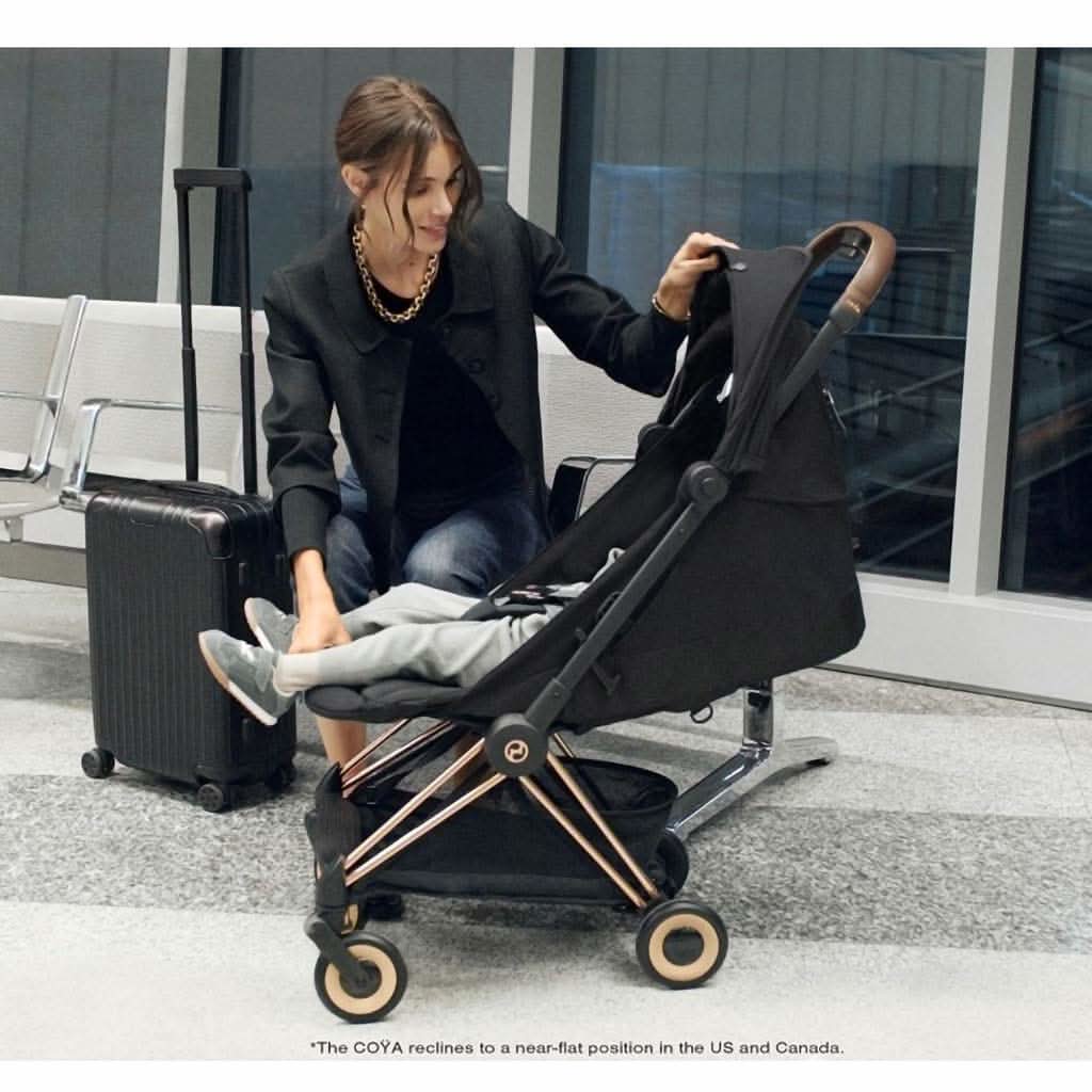 Cybex Coya Stroller, Rosegold Frame, ANB BABY