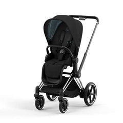 Cybex e - Priam 4 OneBox, Frame and Deep Black Seat, ANB BABY