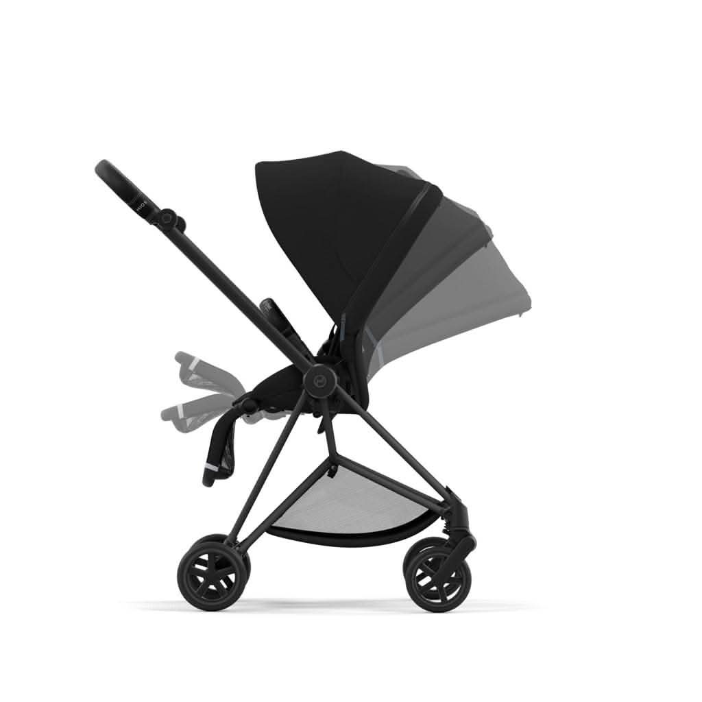 Cybex Mios 3 OneBox, Frame with Deep Black Seat Pack, ANB BABY