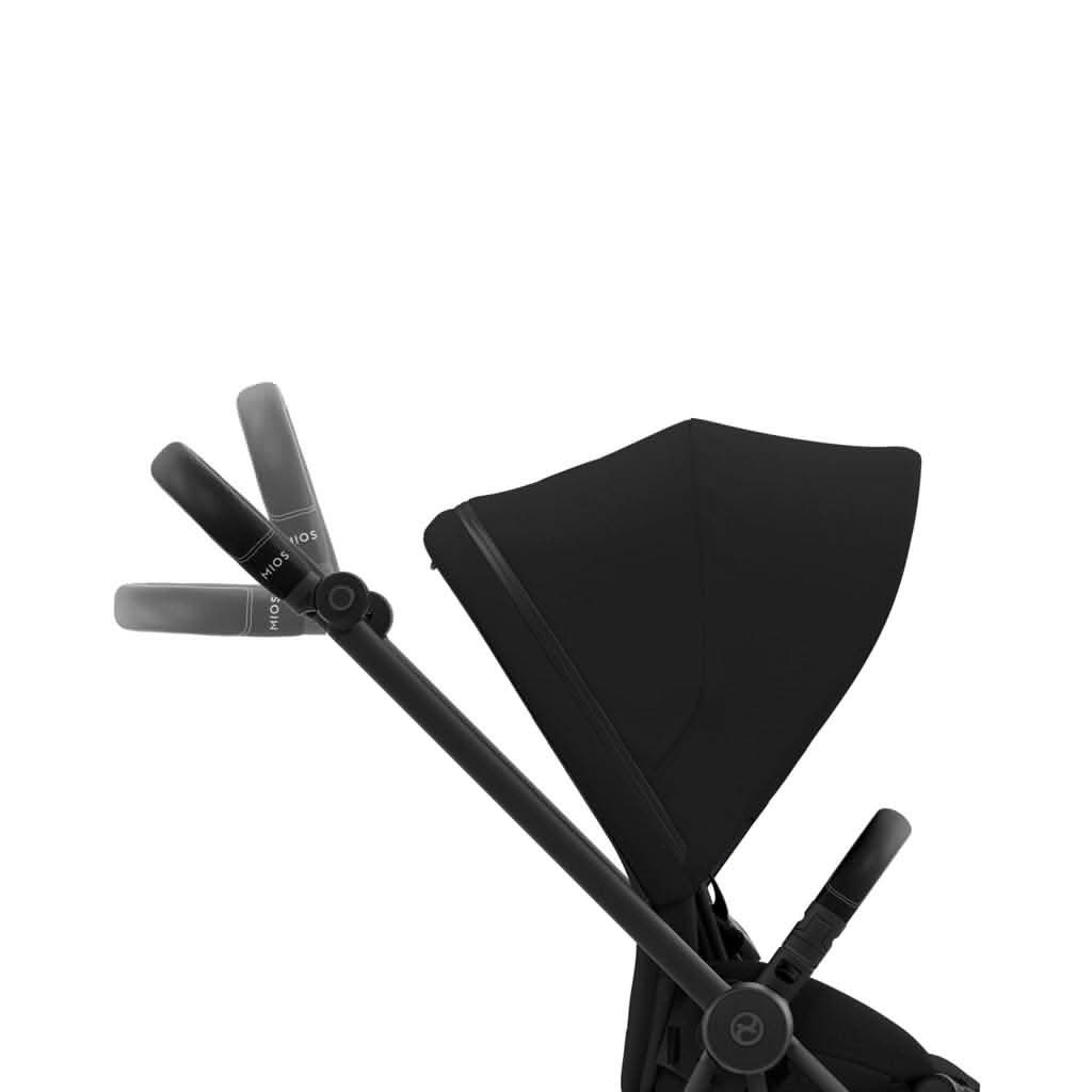 Cybex Mios 3 OneBox, Frame with Deep Black Seat Pack, ANB BABY