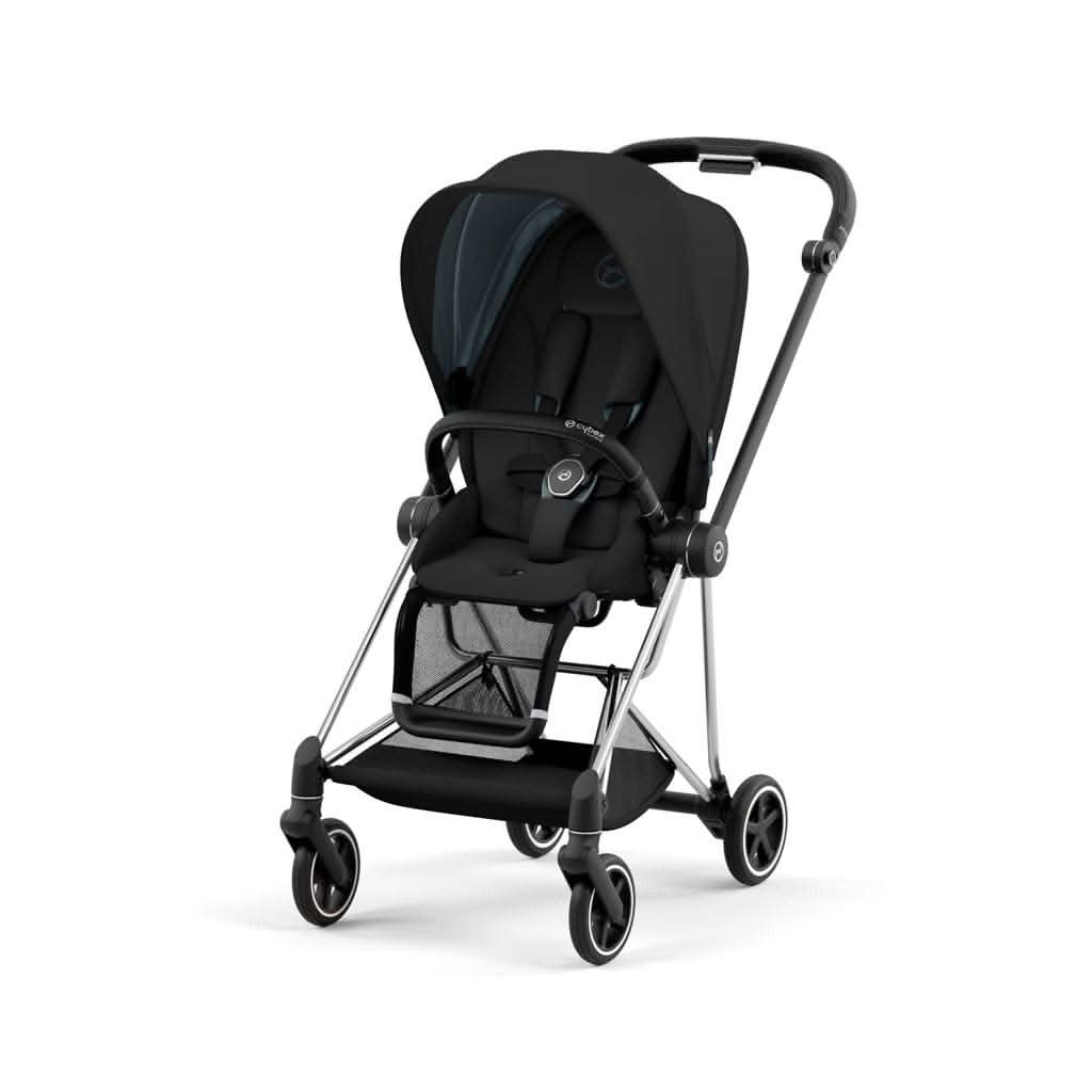 Cybex Mios 3 OneBox, Frame with Deep Black Seat Pack, ANB BABY
