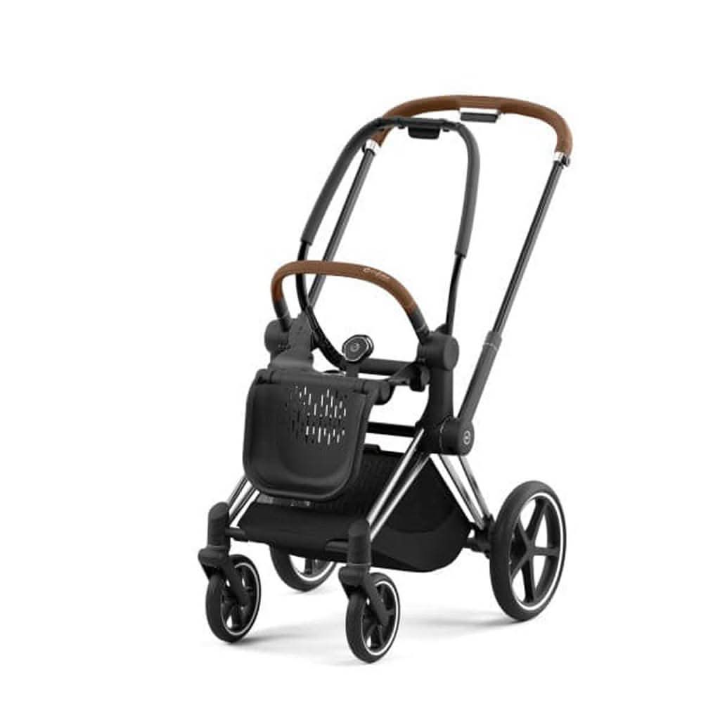 Cybex Priam 4 Stoller Frame-Single Strollers-Cybex-Rose Gold / Brown-ANB Baby Store