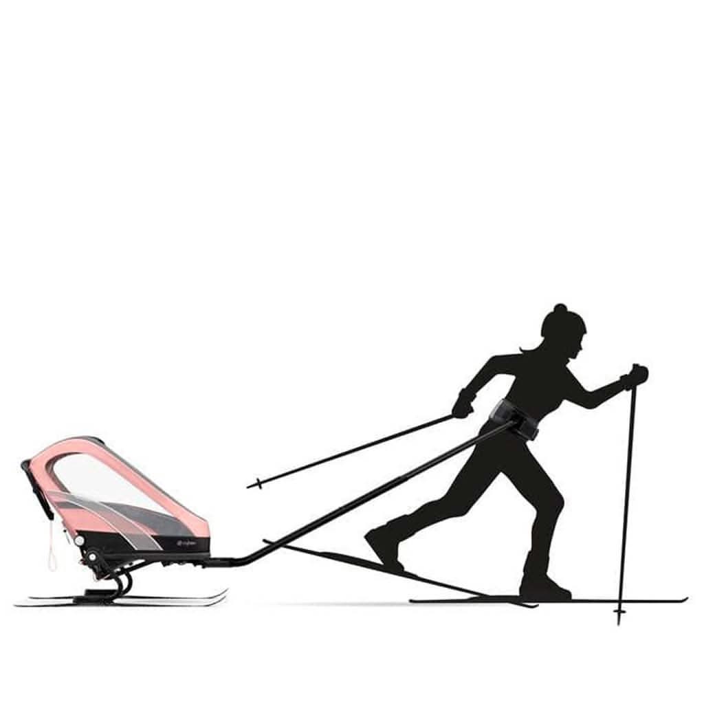 cybex priam skis Cybex Multisport Trailer Skiing Kit Zeno