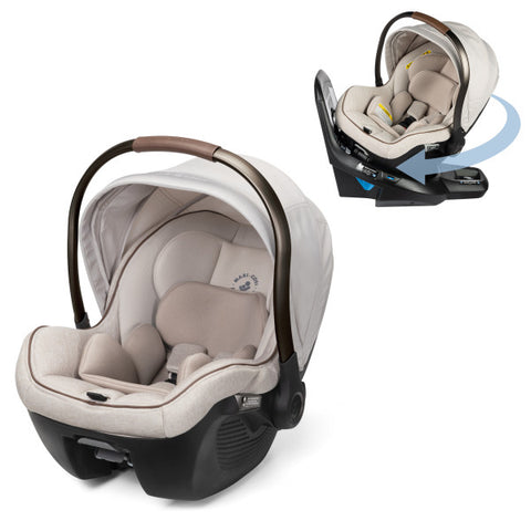 Maxi Cosi Peri 180 Rotating Infant Car Seat, Front View, Desert Wonder