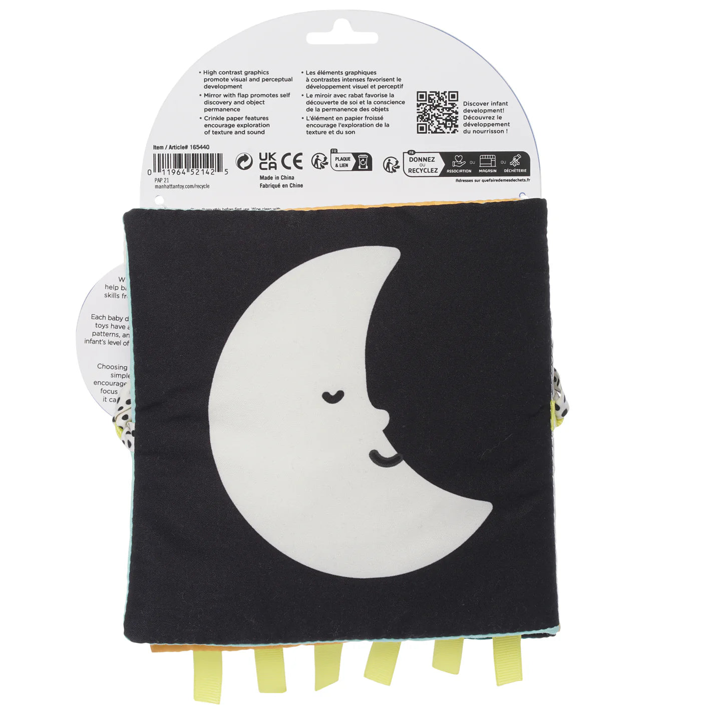 Manhattan Toy Wimmer Seek & Peek Soft Sensory Book-Learning & S.T.E.M-Manhattan Toy-Multicolor-ANB Baby Store