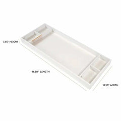 DaDaDa 48" Standard Changing Tray, White, ANB BABY
