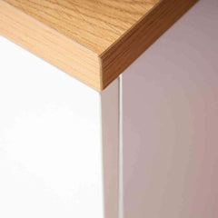 DaDaDa Lala Big 6 - Drawer Dresser, White / Red Oak - Available September, ANB BABY