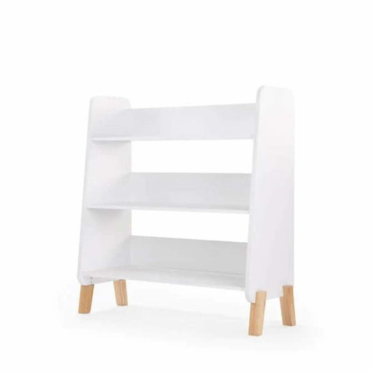 DaDaDa Muse Bookshelf, White / Natural - ANB Baby