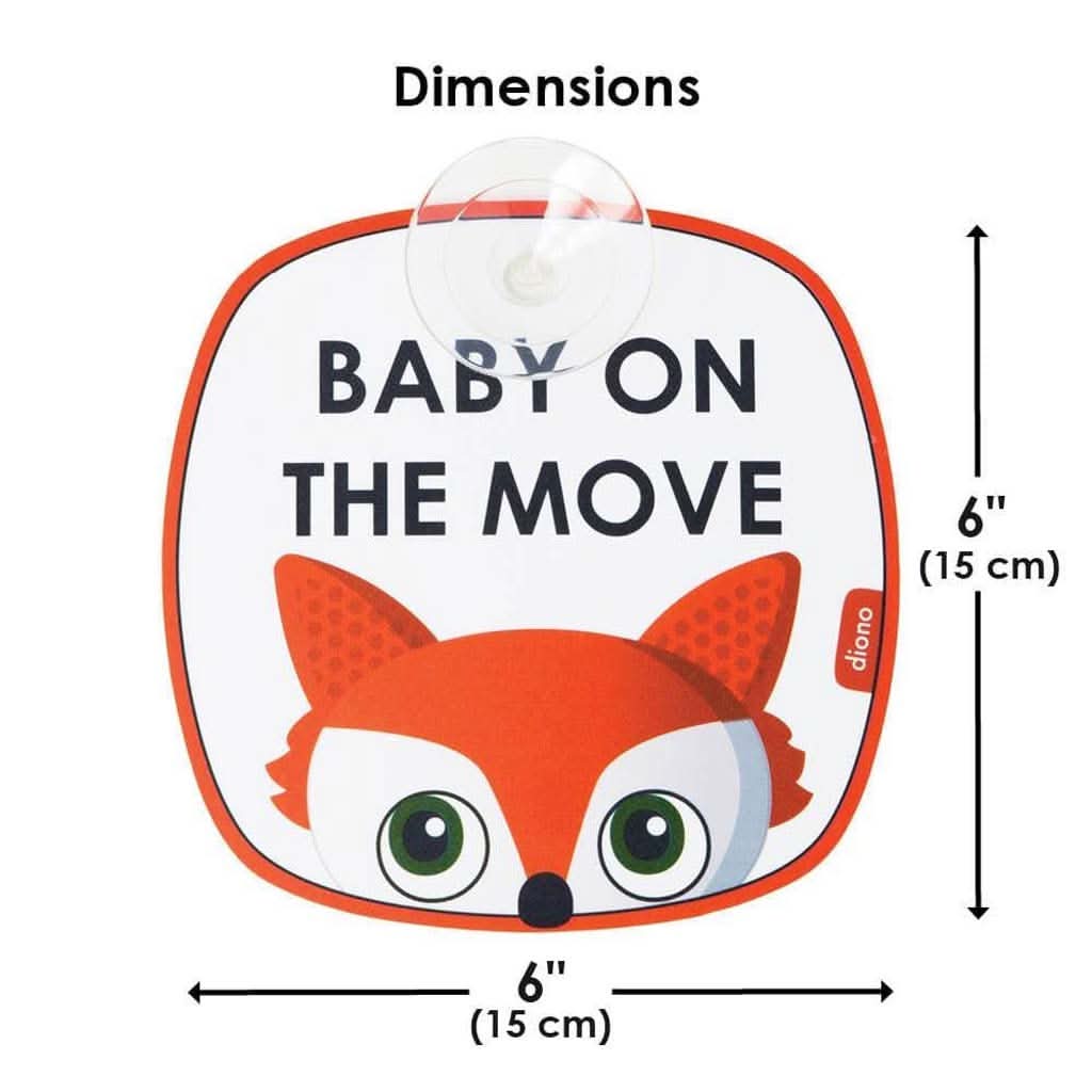 Diono Baby on the Move Signs, Pack of 2, ANB BABY