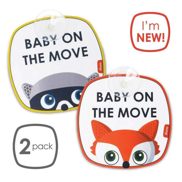 Diono Baby on the Move Signs, Pack of 2