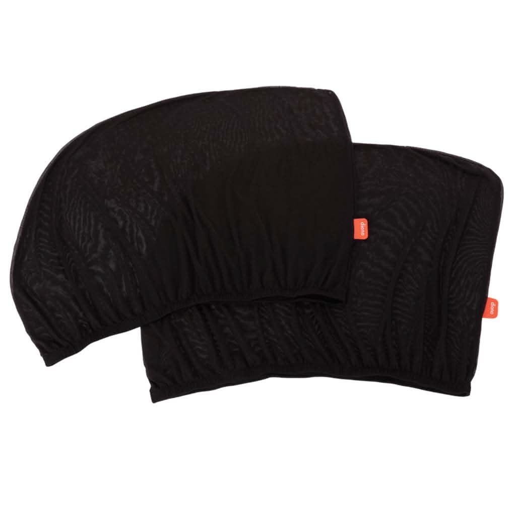 Diono Breeze 'n Shade Sun Shade Mesh, Pack of 2, Black-Car Seat Accessories-Diono-ANB Baby Store