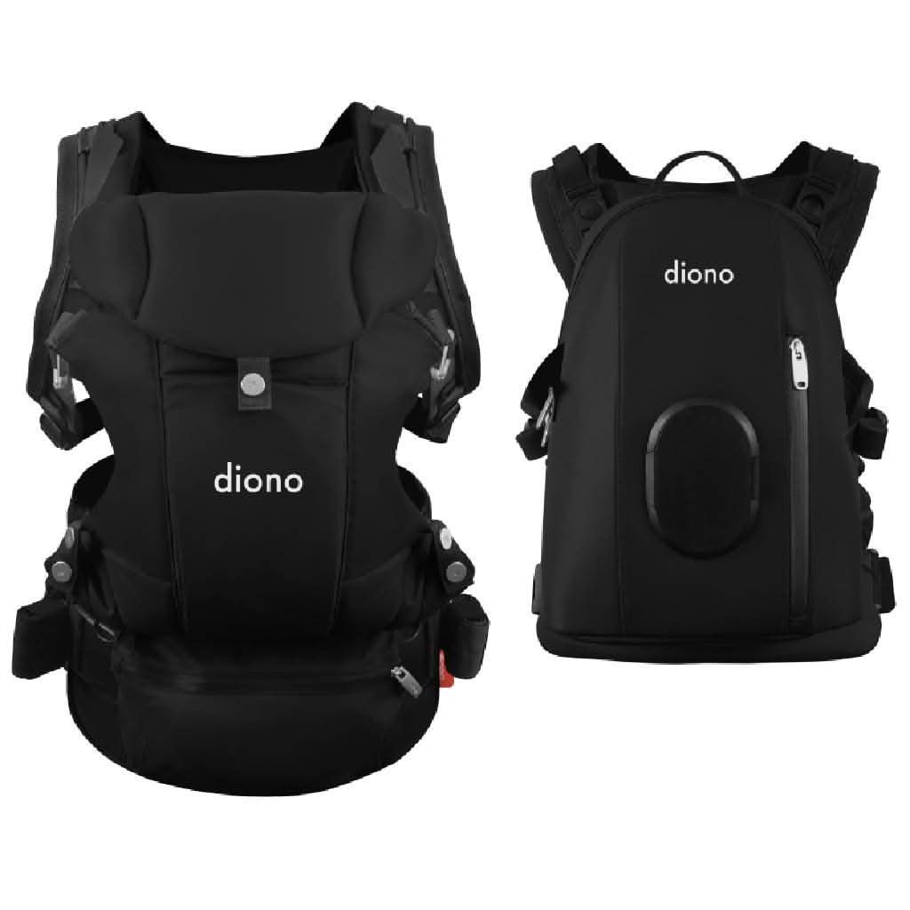 DIONO Carus Complete 4 - in - 1 Carrying System with Detachable Backpack, ANB BABY