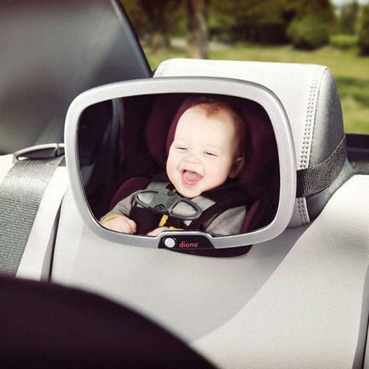 DIONO Easy View Plus Mirror, Silver - ANB Baby