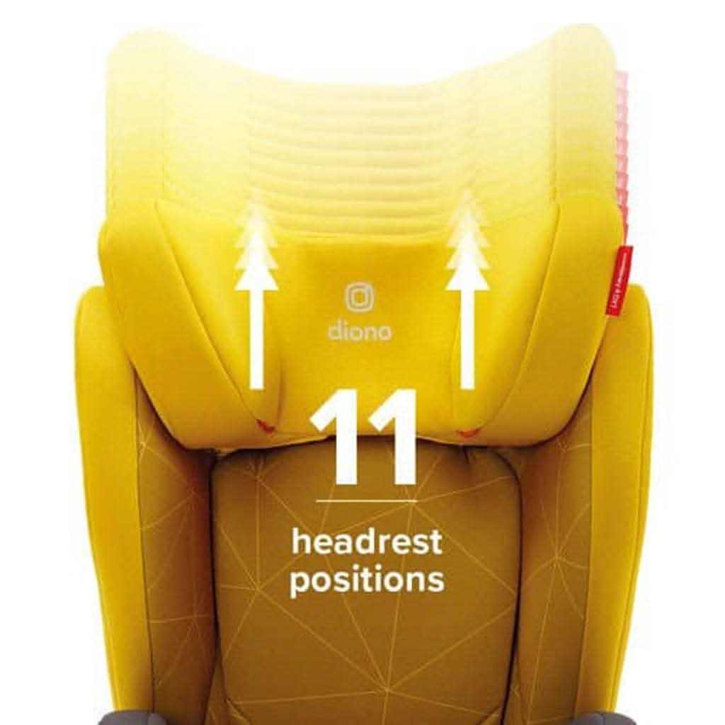 Diono Monterey 4DXT Latch 2 - in - 1 High Back Booster Car Seat, ANB BABY