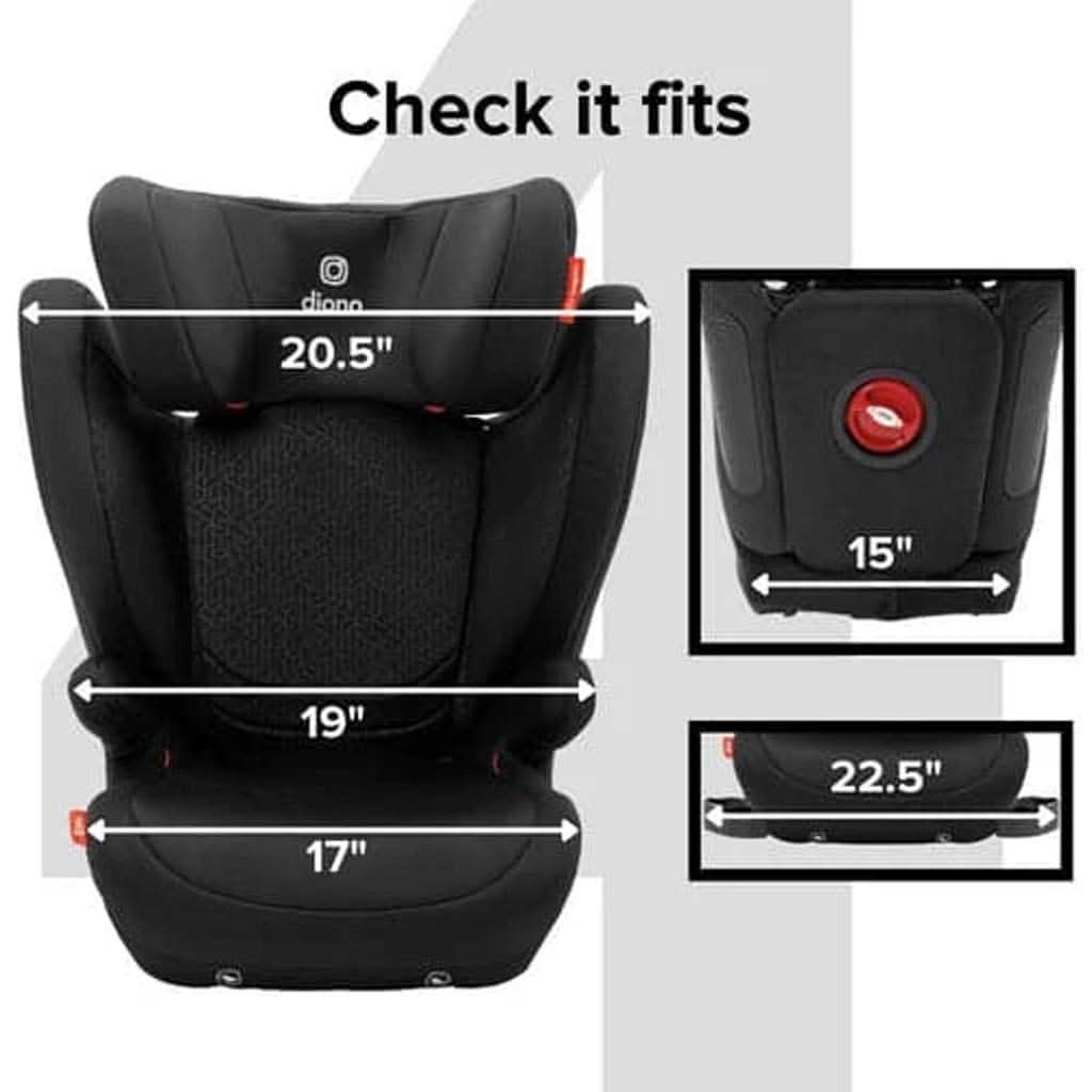 Diono Monterey 4DXT Latch 2 - in - 1 High Back Booster Car Seat, ANB BABY
