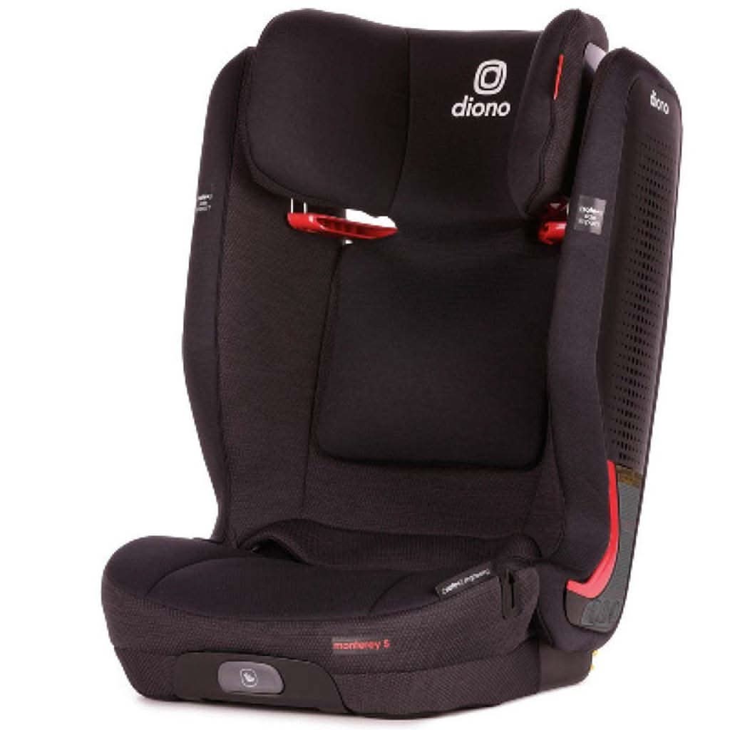 Diono Monterey 5 iST FixSafe Latch Booster Seat-Booster Car Seats-Diono-Black Jet-ANB Baby Store