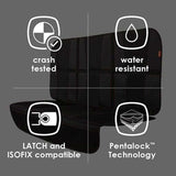 Diono Ultra Mat XXXL Extra Large Car Seat Protector, Black - ANB Baby