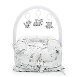 DockATot Deluxe+ Dock The All in One Portable & Lightweight Baby Lounger, Assorted Prints - DAT10312 - ANB - ANB Baby