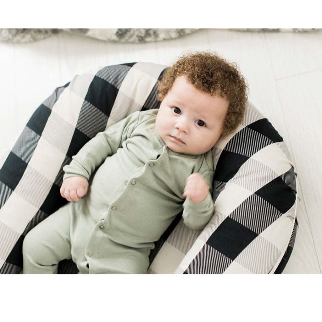DockATot Deluxe+ Dock The All in One Portable & Lightweight Baby Lounger, Assorted Prints, ANB BABY