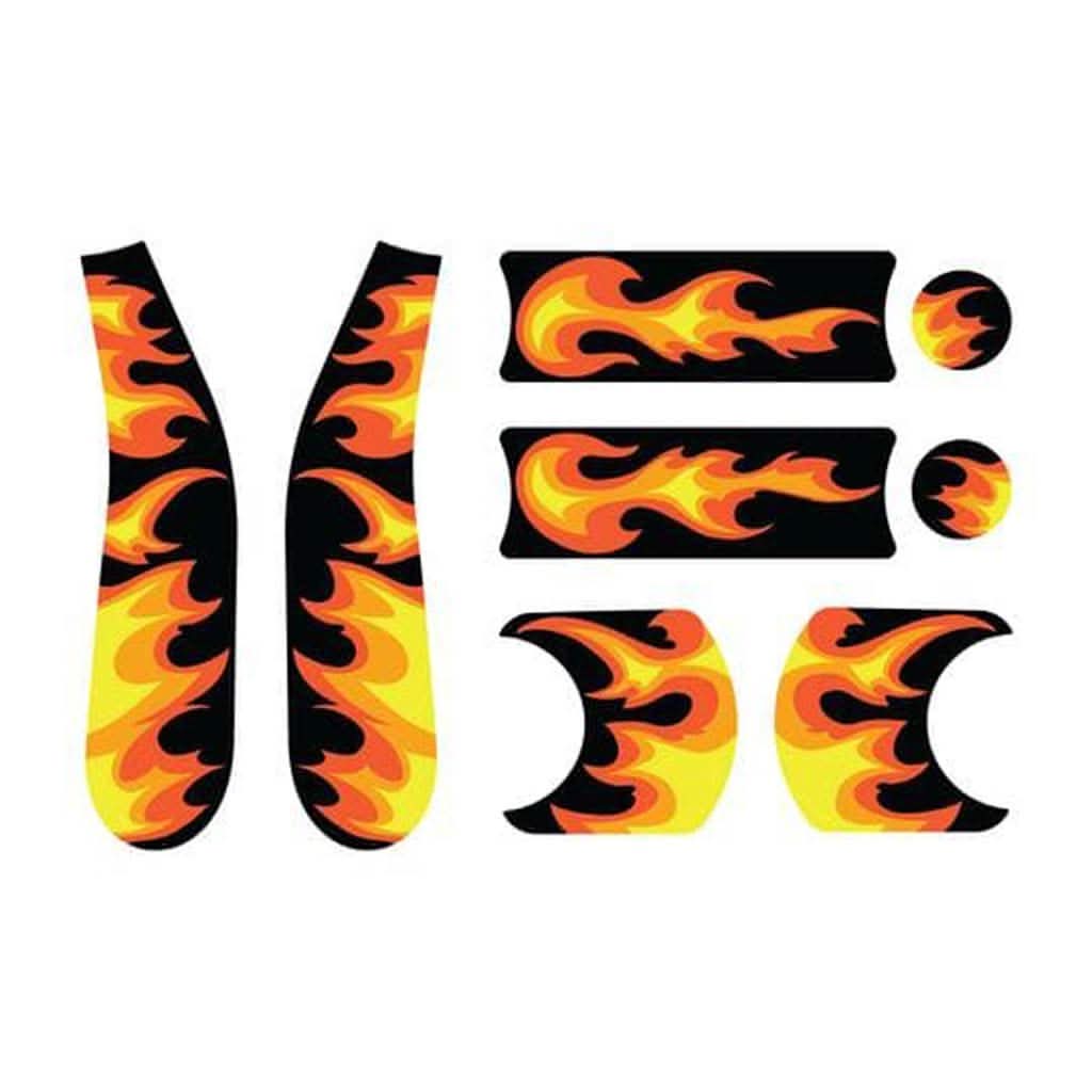 Doona Liki Trike Body Stickers-Trikes, Scooters & Ride-ons-Doona-Flames-ANB Baby Store