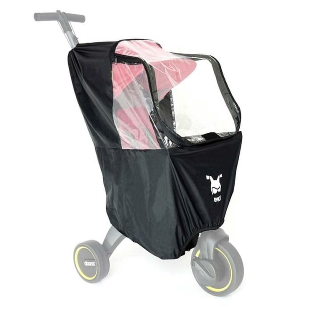DOONA Liki Trike Rain Cover - Black-Trikes, Scooters & Ride-ons-Doona-ANB Baby Store