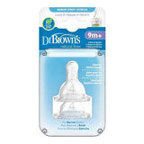 Dr. Brown's Different Level Silicone Narrow Nipple, 2 - Pack - ANB Baby