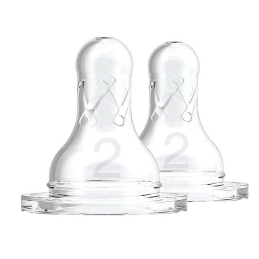 Dr. Brown's Different Level Silicone Narrow Nipple, 2 - Pack - ANB Baby