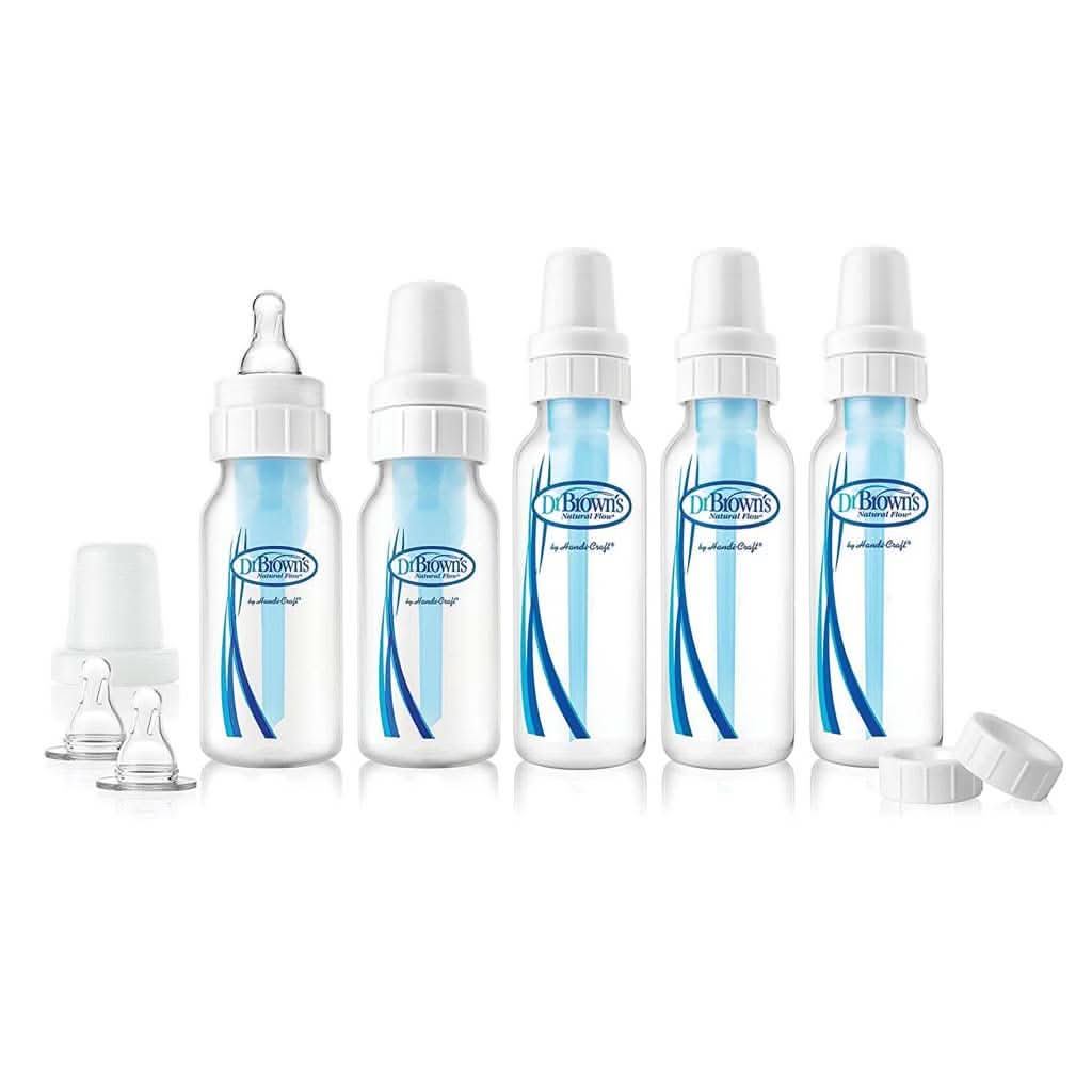 Dr Brown's Natural Flow Newborn Gift Set-Feeding Bottles-Dr. Brown's-ANB Baby Store