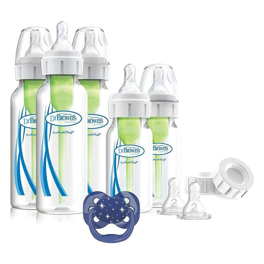 Dr. Brown's Natural Flow Options + Anti - colic Bottle Gift Set - ANB Baby