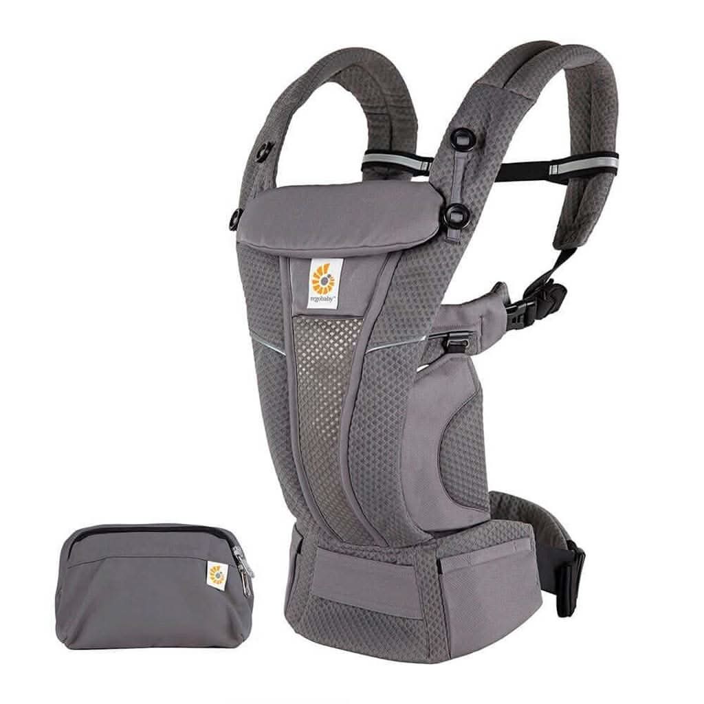 Ergobaby Omni Breeze Baby Carrier-Baby Carriers-Ergobaby-Graphite Grey-ANB Baby Store
